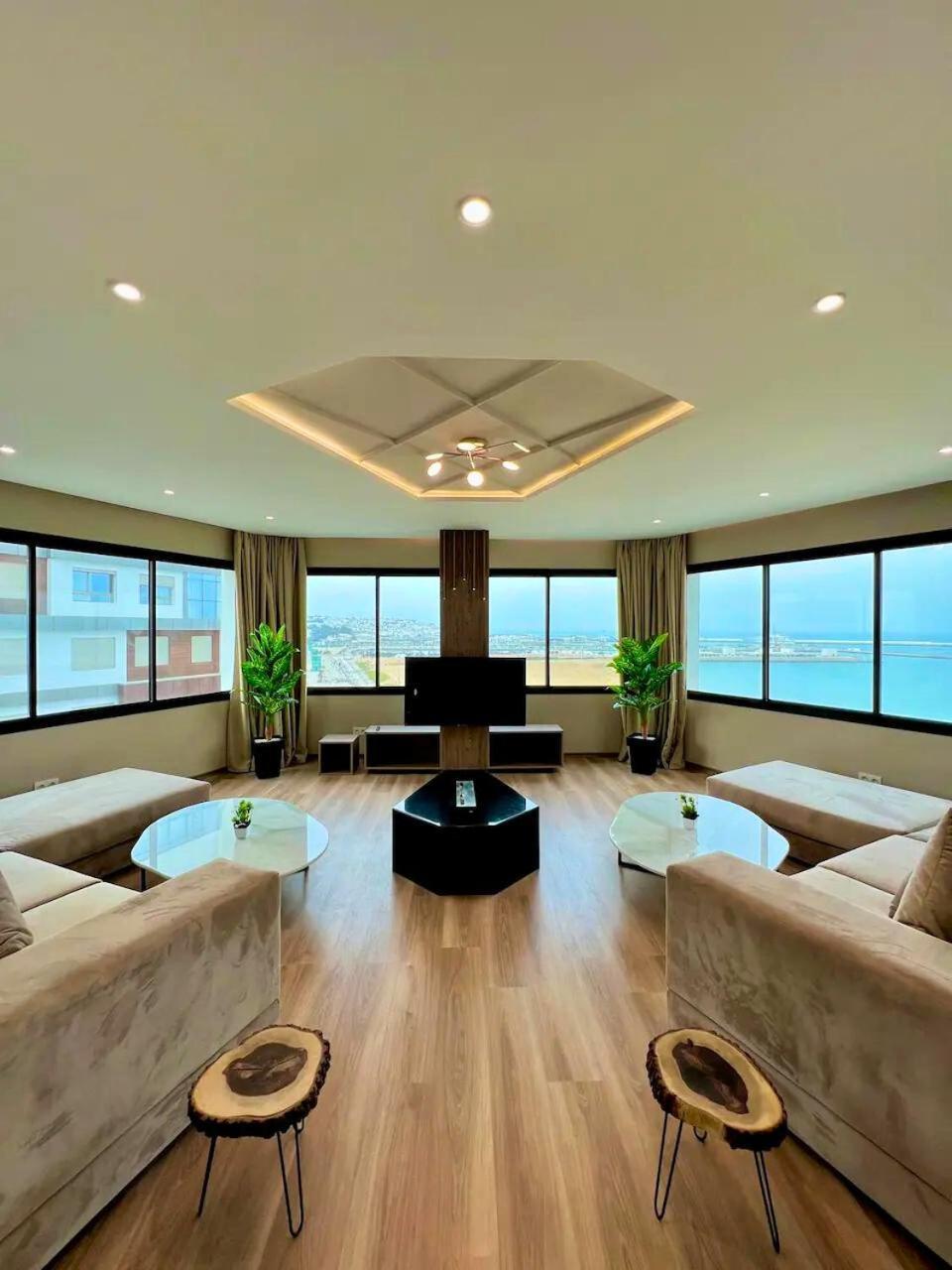 Appartamento The Mirage Tangier - 3Br Luxury Sea View With Private Hammam & Jacuzzi Esterno foto